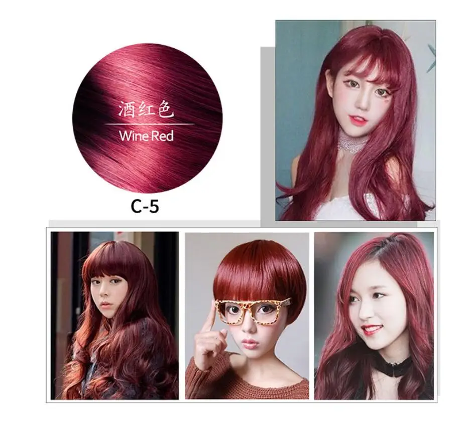 500 мл быстрая черная краска для волос шампунь натуральный черный краситель