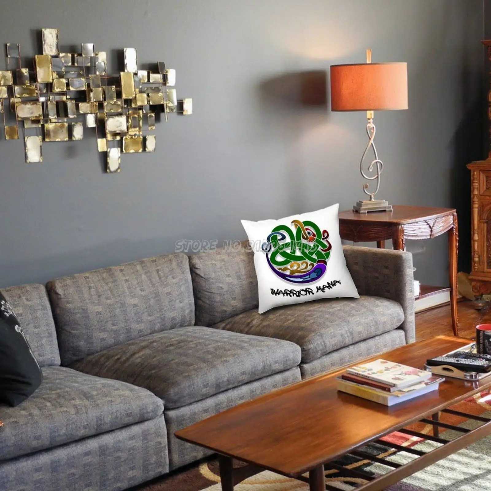 Красочная искусственная декоративная наволочка для домашних подушек не входит в