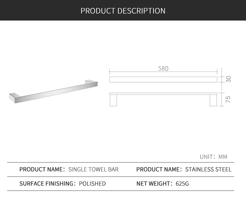 Набор аксессуаров для ванной, Полка для полотенец из нержавеющей стали, держатель для рулона бумаги, настенный держатель для зубных щеток, держатель для туалетной щетки серебристого цвета