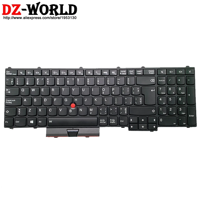 

CFB New Original Canadian French Backlit Backlight Keyboard for Lenovo Thinkpad P50 P70 Laptop Teclado 00PA326 00PA408