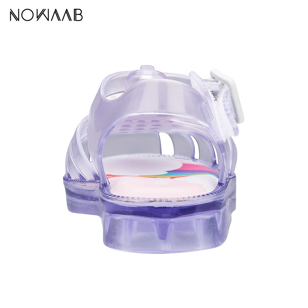 Mini Melissa/римские сандалии для мальчиков и девочек с единорогом лето 2020 новые