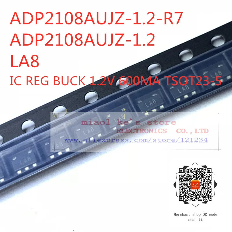 [10 шт.] 100% Новый оригинальный: ADP2108AUJZ 1.0 R7 LA6 1.2 LA8 IC REG BUCK 600MA SOT23|Диоды| |