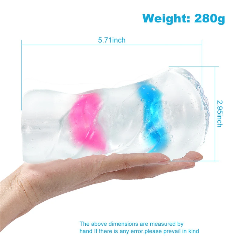 Секс игрушка для Для мужчин мягкая киска игрушки прозрачная искусственная