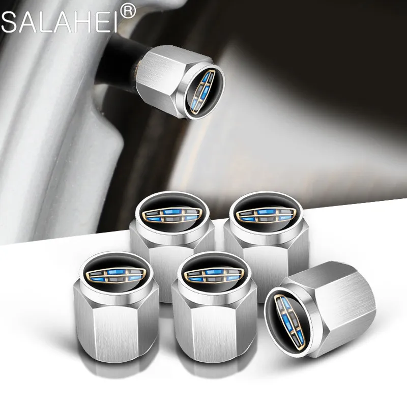

Car Wheel Tire Cover Air Valve Stem Caps Accessories For Geely Atlas Coolray Mk Cross Boyue NL3 X6 EX7 Emgrand X7 SUV GS GT GC9