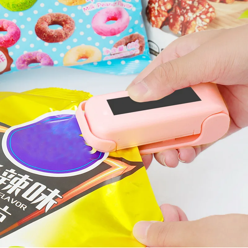 Мини термоусадочная машина импульсный упаковщик пластиковый пакет упаковка