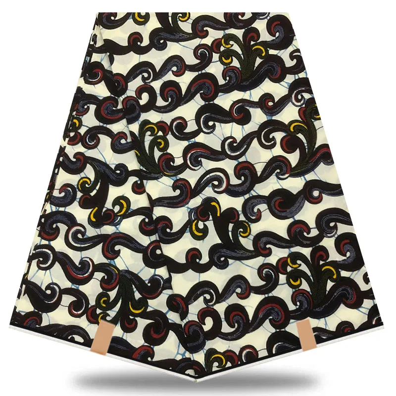 Новинка 2021 африканская ткань из натурального воска Анкары нигерийская с принтом