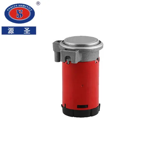 Metal Red Юаньшенг 12В/24В красный/серебристый Цвет Универсальный 12V воздушный компрессор для воздуха рог автомобиля/грузовика/транспортного средства - Цвет: Metal Red