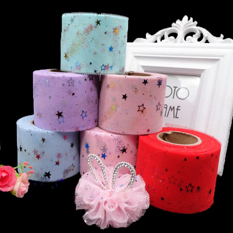 Кружевная юбка пачка с блестками 13 см * 25 ярдов|Принадлежности для рукоделия| |