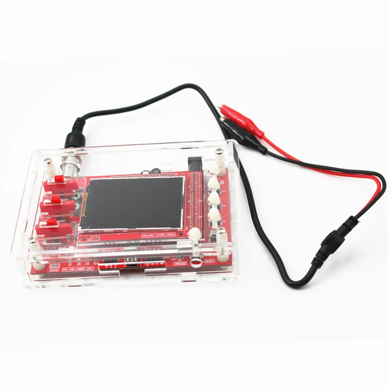 

DSO FNIRSI-138 Portable 2.4" TFT Digital Oscilloscope DIY Kit w/ Acrylic Case US Plug Adapter For Arduino Raspberry Pi DIY etc