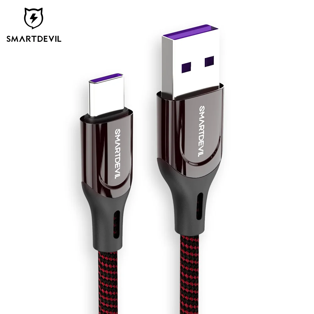 

SmartDevil USB 3.1 Type C To USB C Cable For Huawei Universal PD Quick Charge 4.0 3.0 For MacBook PD USB C USB-C Charger Cord