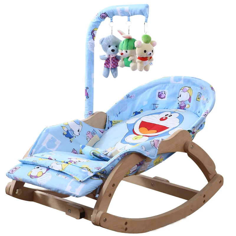 

zq Baby Rocking Chair Recliner Baby Comfort Chair Children Rocking Chair Sleeping