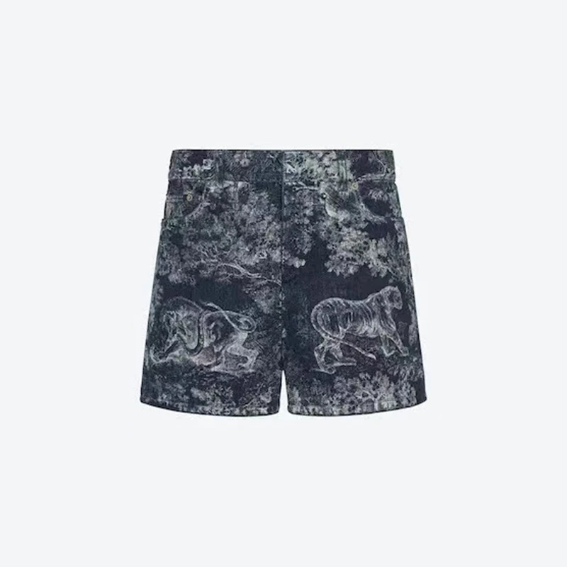 

NIGO 21ss Jungle Series Denim Jacket Coat Shorts #nigo219