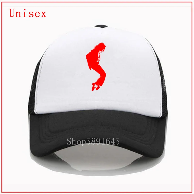 LMichael Jackson красная шляпа черная живая материя Женская Бейсболка бейсболки модные