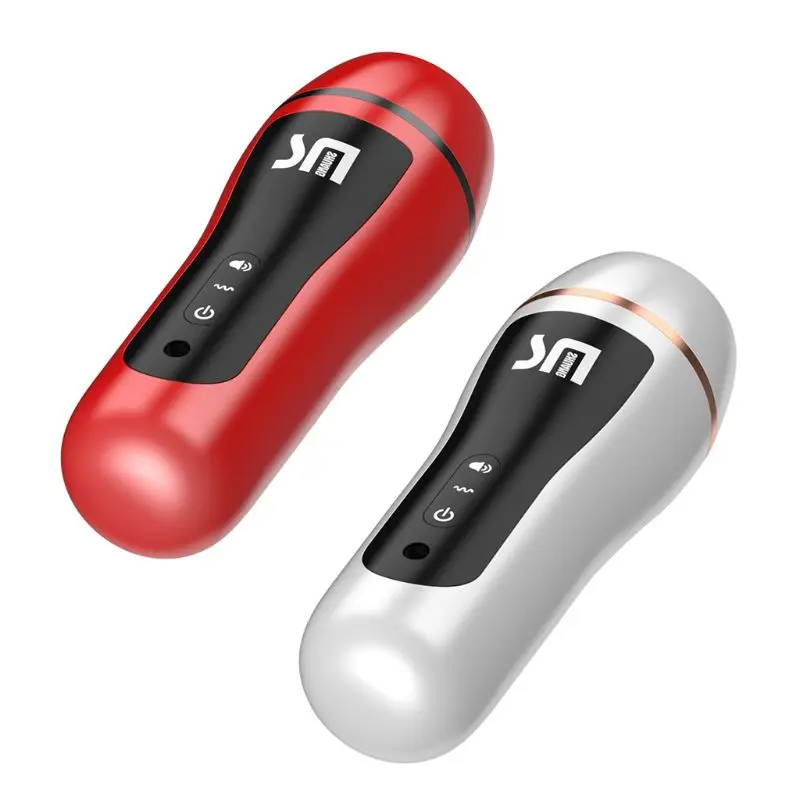 Мужской мастурбатор чашка Электрический насос Реалистичная вигина Карманный