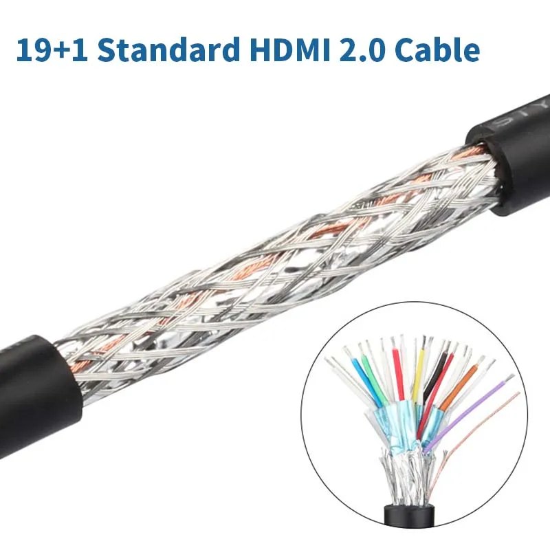 Высокоскоростной HDMI удлинитель-50 см-папа-мама разъем 4k удлинитель | Электроника