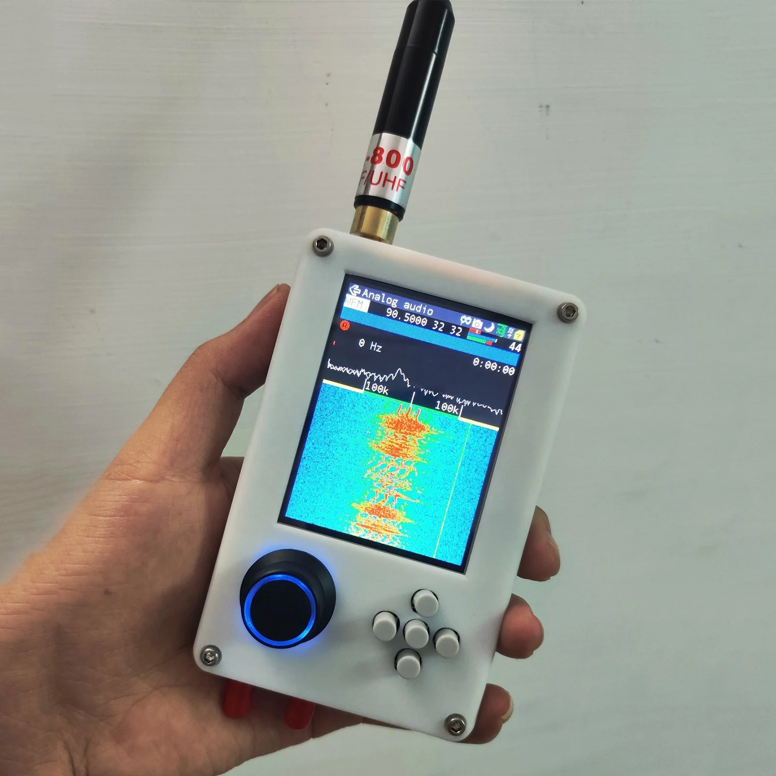 Verkaufen Verbesserte 3,2 Zoll PortaPack H2 Mit DIP14 Aktiven Kristall Oszillator Hackrf Eine Expansion Board