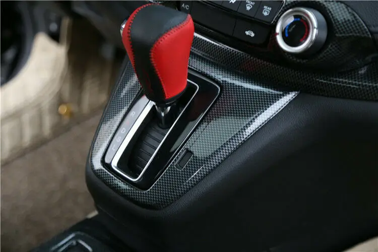 FOR HONDA CR-V CRV 2007-2011 carbon fiber central console Gear shift frame trim | Автомобили и мотоциклы