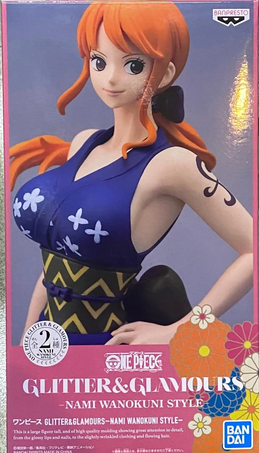 Японское аниме &quotONE PIECE STAMPEDE" оригинальная коллекция Banpresto Glitter & Glamours Figure - NAMI