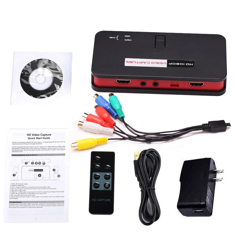 Оригинальная EZCAP 1080P HDMI игра HD видео Захват коробка Grabber для xbox PS3 PS4 tv STB медицинская онлайн видео прямая передача