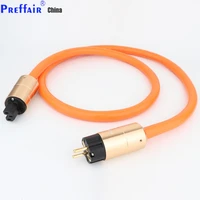 preffair 1pc d505 5n ofc pure copper european standard power connector useu schuko power cord ac mains power cable pow
