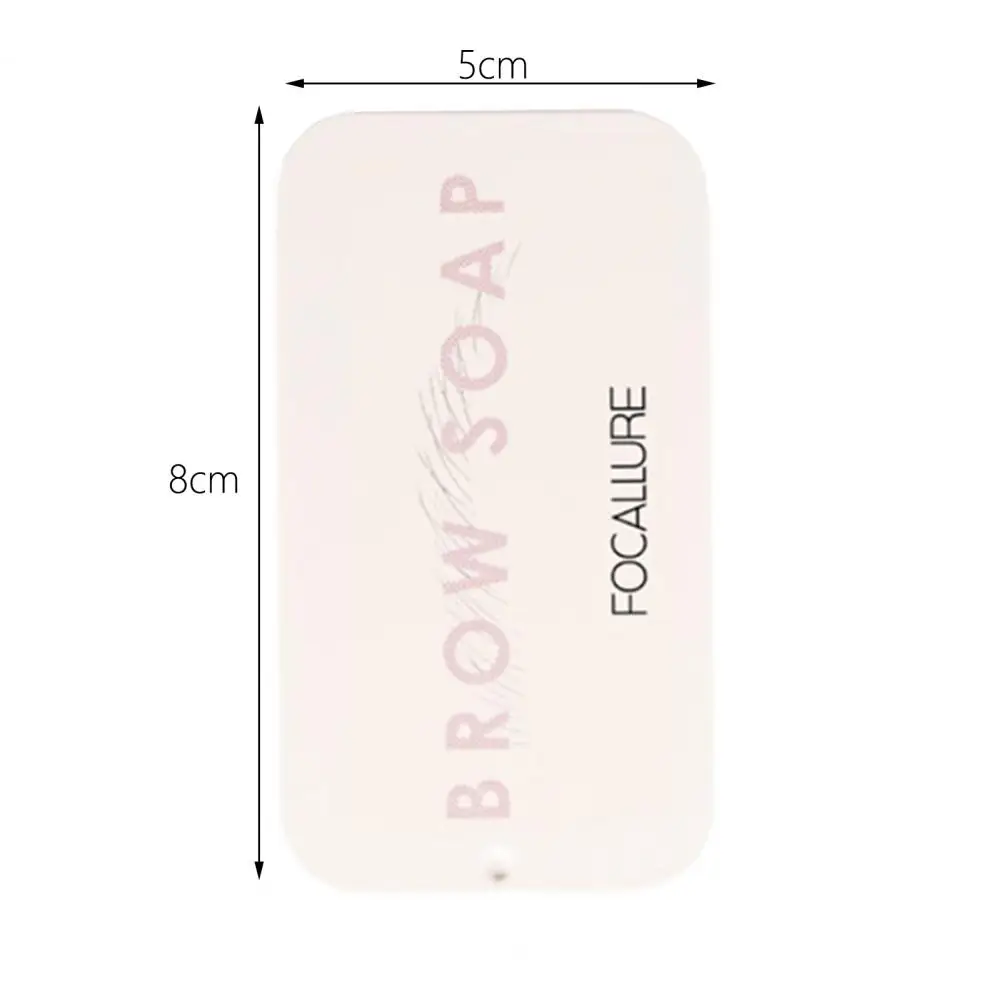 

FOCALLURE Eyebrow Soap Natural Long Lasting Waterproof 3D Feathery Eyebrow Styling Soap Makeup Kit for Women