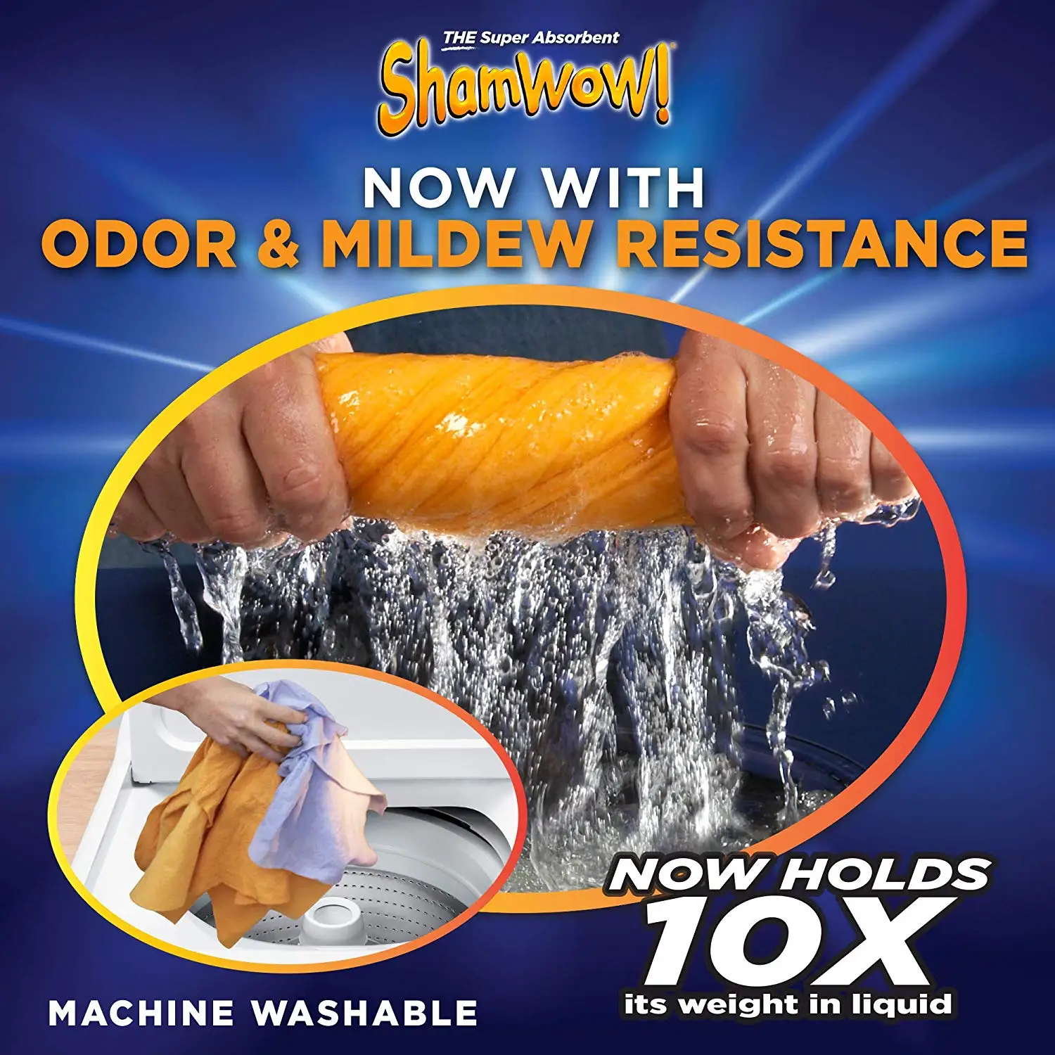 Высокое качество неабразивные супер абсорбирующие Shamwow Shammys моющие сушки Sham
