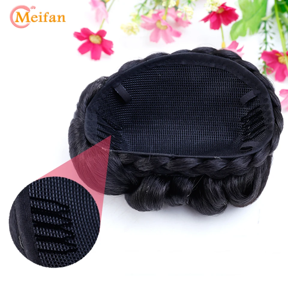 MEIFAN женский ханьфу старинный китайский костюм синтетический парик шиньон