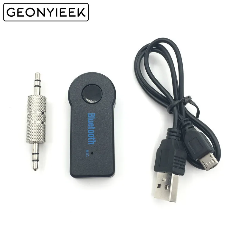 Bluetooth аудио приемник V4.1 беспроводной AUX передатчик A2DP функция Авто Джек адаптер