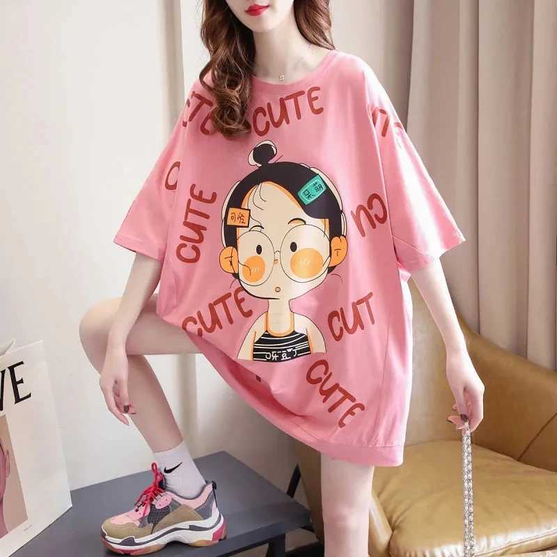 

New spring color contrast stitching thin hooded loose Korean medium and long popular