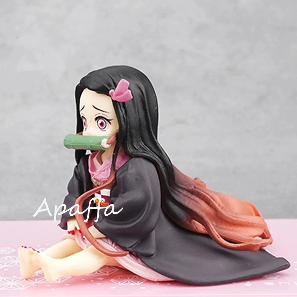 Фигурка аниме рассекающий демонов Kimetsu no Yaiba Kamado Nezuko фигурка из ПВХ игрушки