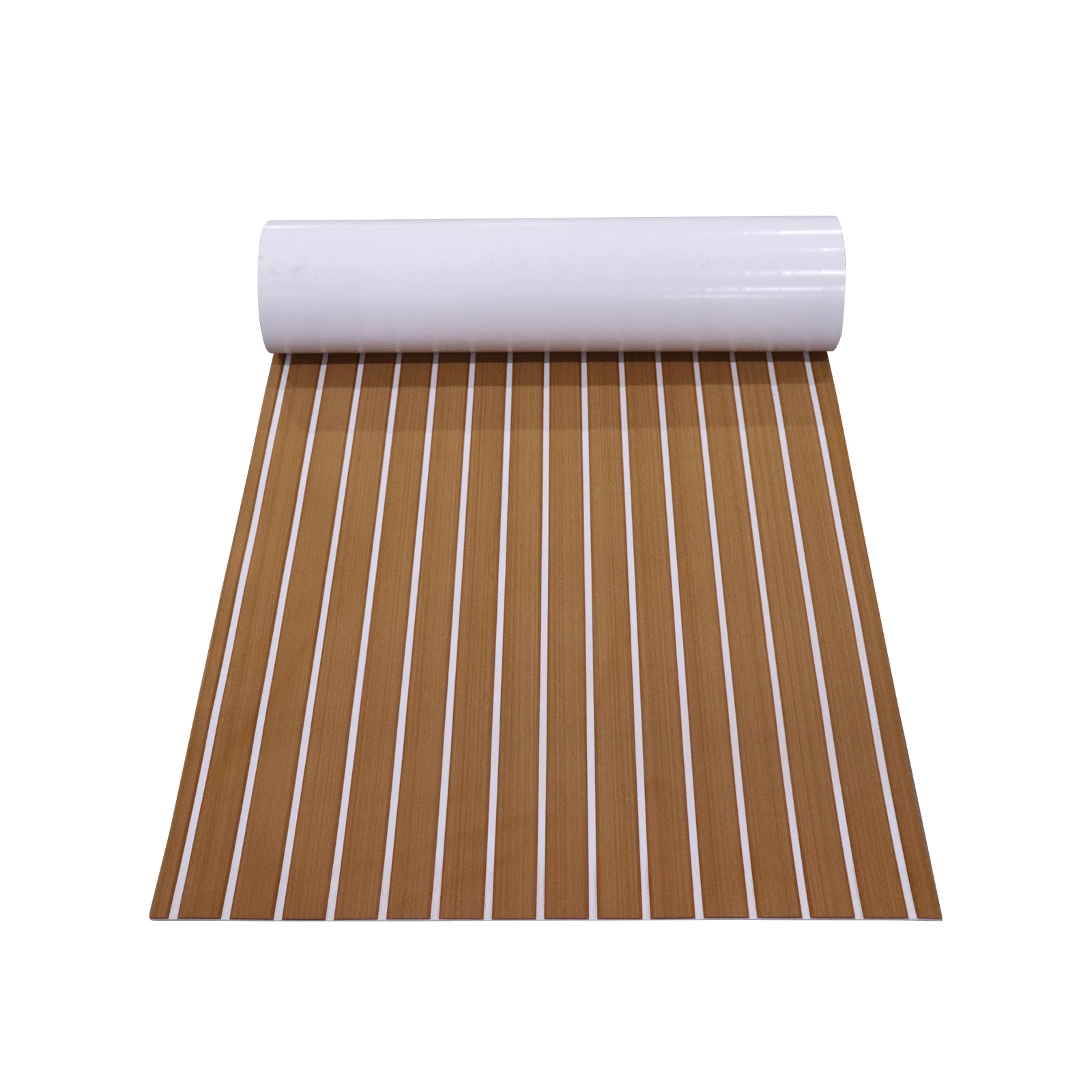 Yacht Decorative Mat EVA Foam Faux Teak Decking Self-Adhesive Boat  Sheet Marine RV Swimming Pool Hovercraft Boat Flooring Pad