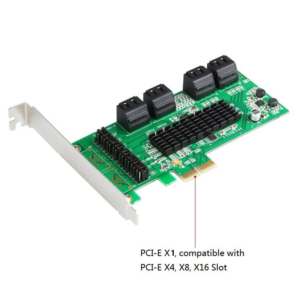 

8- PCI-E2.0 X1 SATA3.0, PCI SATA III express, win7/8 Linux
