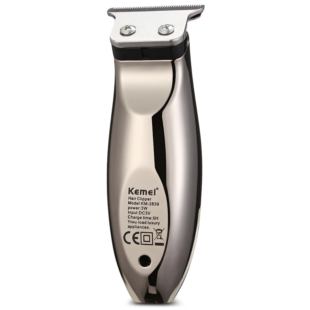 

Kemei Mini Rechargeable Professional Electric Hair Clipper Trimmer For Men Intelligent Mute Trimmer Hair Cutter Tools 100-240V