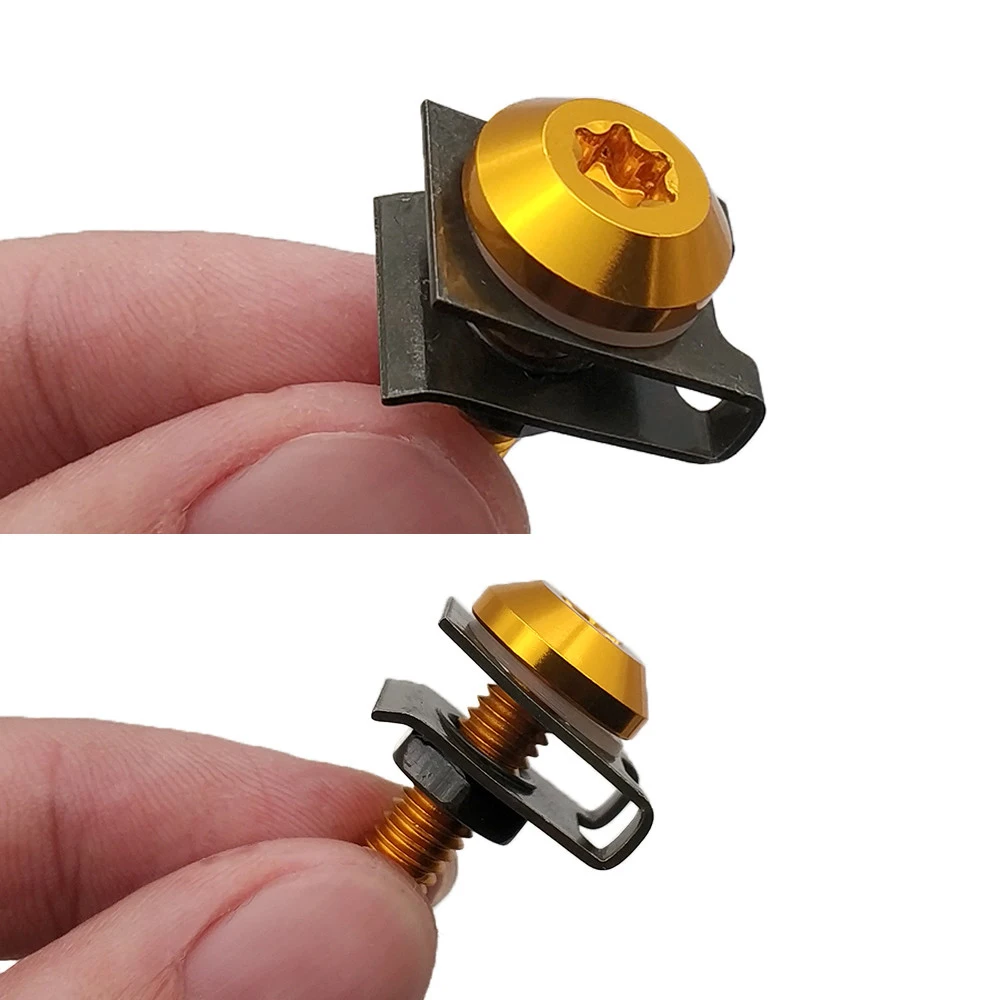 Алюминиевые мотоциклетные болты обтекателя 6 мм крепежные зажимы винтовые