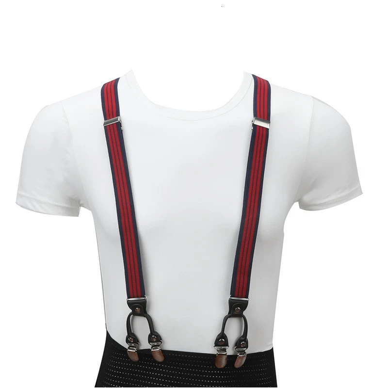 6 клипов Детские эластичные подтяжки красивый детский костюм смокинг унисекс для