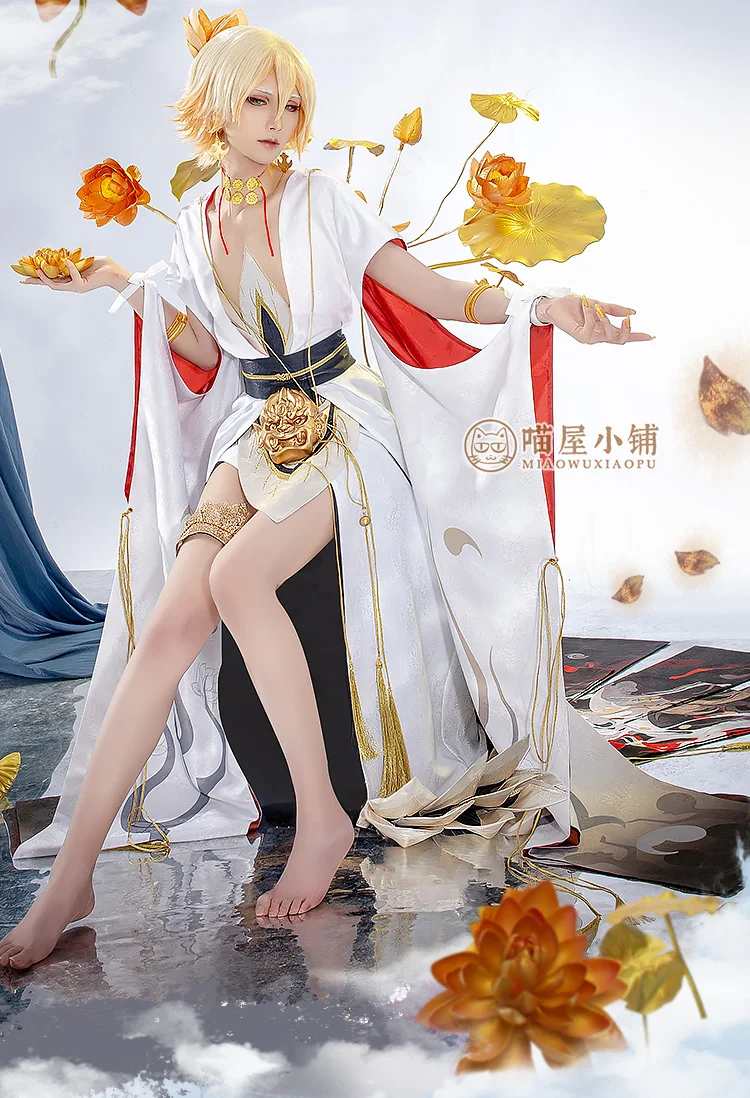 Мужской костюм для косплея кимоно из аниме онмиоджи магматрона непробужденная