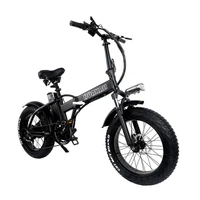 20 Inch Folding Electric Bicycle 48V 15ah Lithium Battery High Quality Smart Mountain Snow Ebike Commute Work Bike New