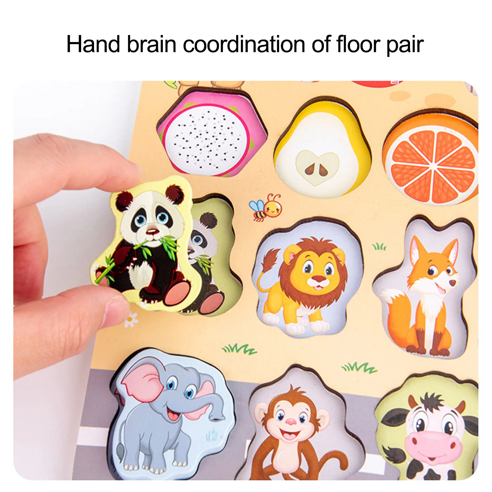 

Wooden Montessori Preschool Educational Toys Children Busy Board Math Fishing Counting Geometric Figures Developing Board Toy