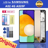 6 5 original display for samsung galaxy a52 4g a525 a525f a525m lcd screen touch digitizer assembly for galaxy a52 4g display