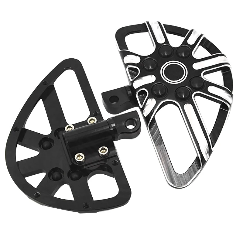 

New Motorcycle Floorboards Foot Pegs Footrest Pedals for XL 883 1200 X48