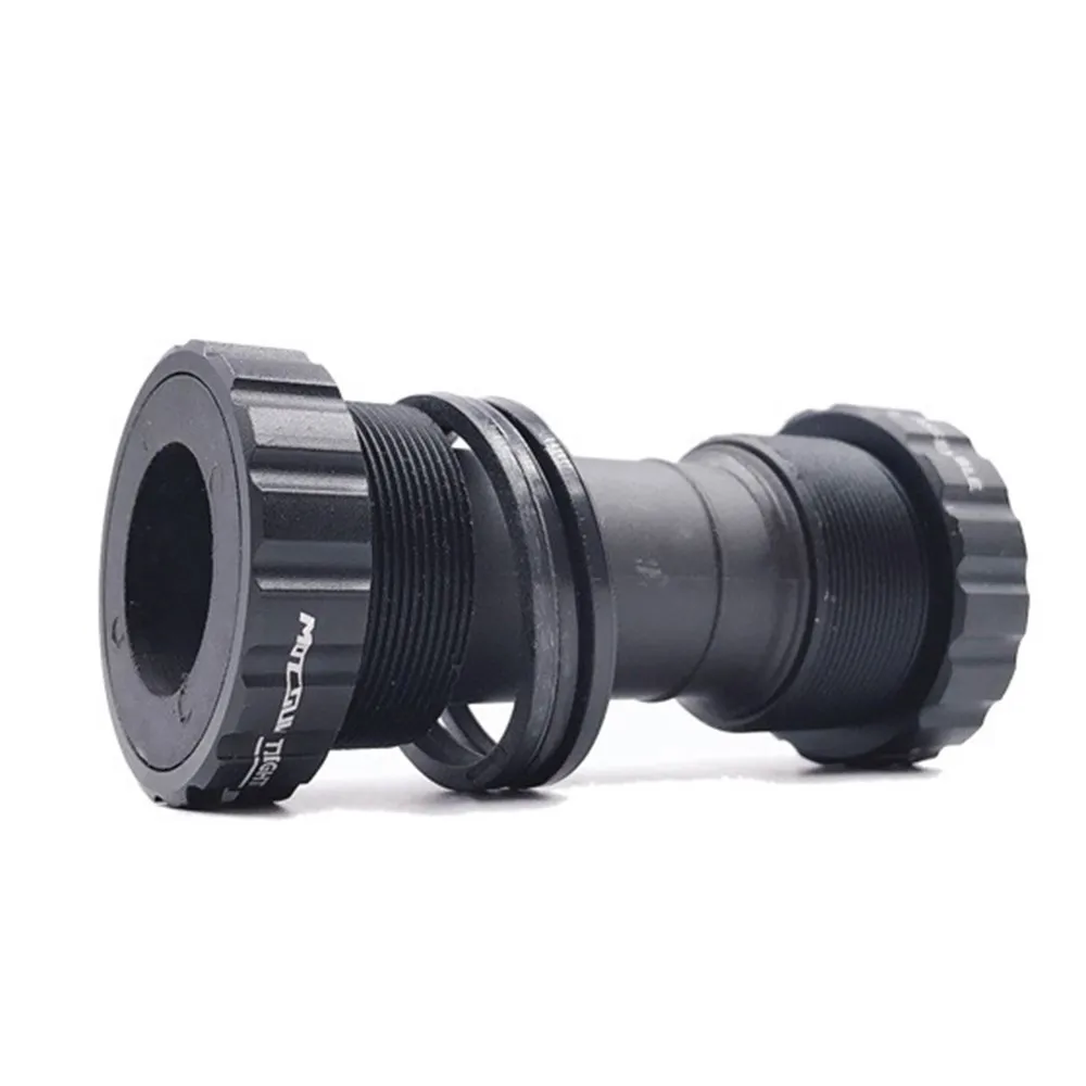 

Mountain Bike Bottom Bracket Aluminum Alloy Shell Crankset Bearings Bicycle Bottom Bracket for 68-73mm Universal M-86 Accessory