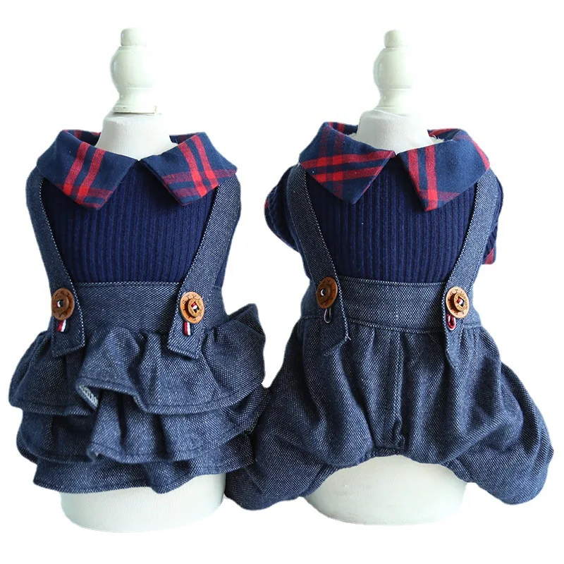Одежда для девочек и собак платье комбинезон мальчиков зимний теплый костюм пары