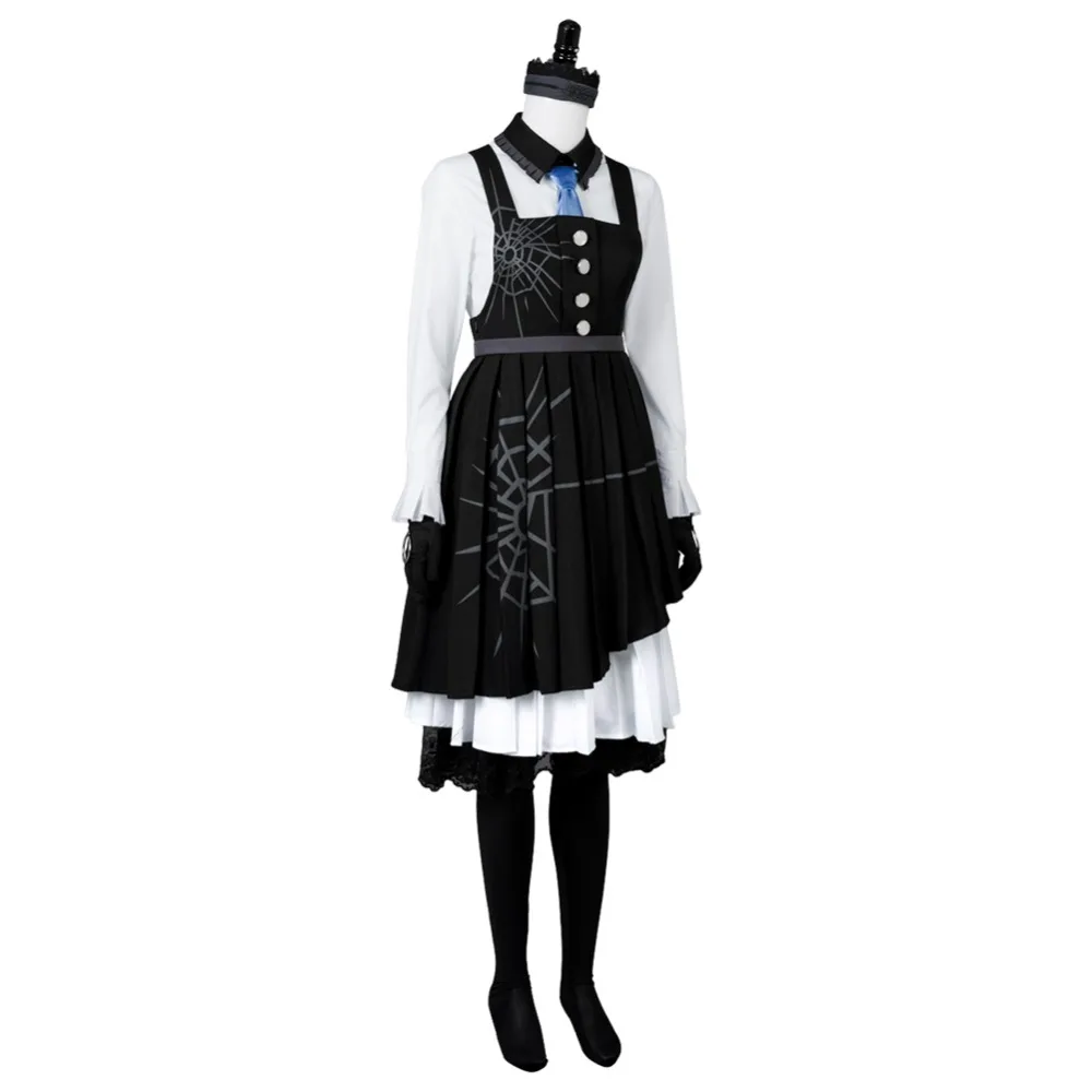 Danganronpa 3 убийства гармонии Косплэй костюм Kirumi Tojo горничной Хэллоуин карнавал Для