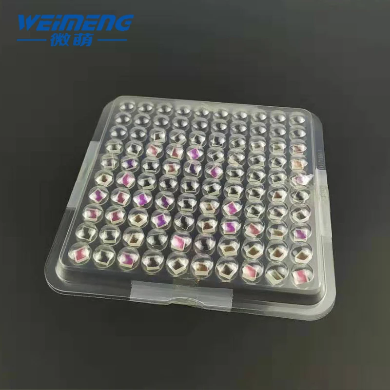 Кристаллы Weimeng KTP 6*6*3 мм квадратная Лазерная линза оптическое стекло для удаления