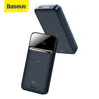 baseus power bank 10000mah portable 20w charging power bank magnetic wireless quick charging power bank for iphone 12 xiaomi