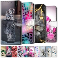 floral wolf tiger cat kids holster for case nokia 3 1 5 1 plus covers 2 2 4 2 6 2 7 2 6 3 5 3 2 3 2 1 patterned flip wallet d08f