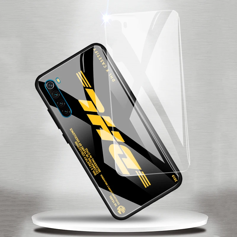 

Phone Case for Xiaomi Redmi Note 7 8 9 Pro 8T 9S 8A 9A 9C K20 K30 Pro Tempered Glass Hard Cover DHL express Cases