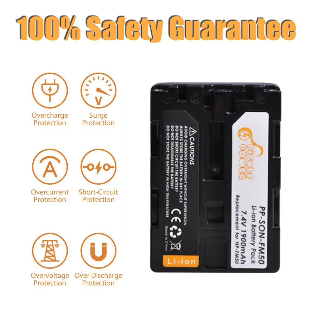 2шт 1900mAh NP FM50 батарея камеры + LCD USB зарядное устройство для Sony F550 F570 F770 F750 F960 F970 FM500H