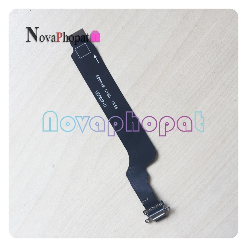 Novaphopat для Oneplus 1+ 5 A5000/5 T A5010 X 2 3 3T 6 6T док-разъем USB зарядное устройство зарядный порт гибкий кабель модуль+ отслеживание