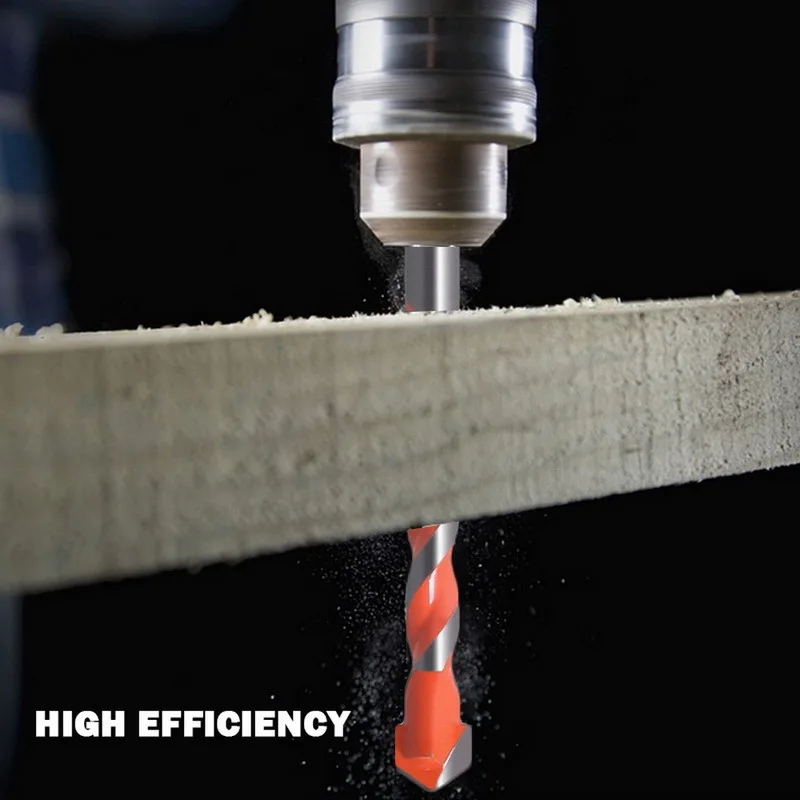 

Triangular Shank Multi-function Drill Bit Ultimate Punching Drill Bit Set Ceramic Wall Tile Marble Glass Hole Opener Power Tool